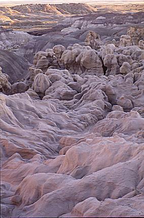 A sandstone formation in  the Denazin Wilderness