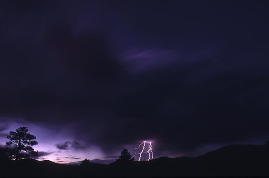  lightning in the santa fe national forest