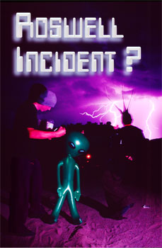 Roswell Incident? - Photo Magnet - 