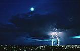 lightning photo - cross of the martyrs
