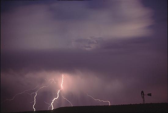 Lightning photograph" Highway 41"