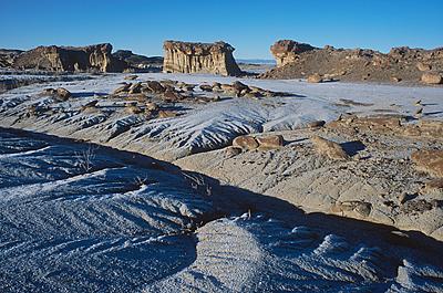 Bisti with snow