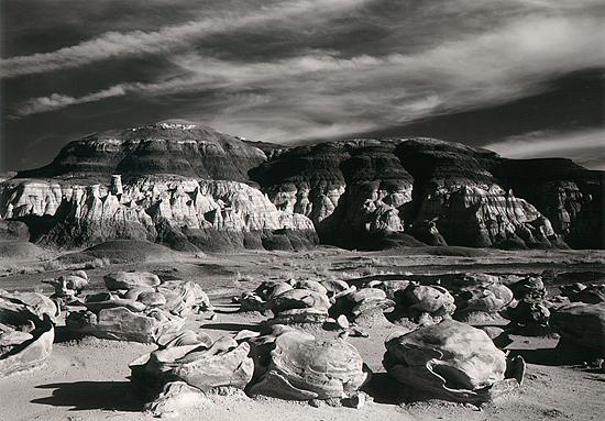 image  of bisti badlands