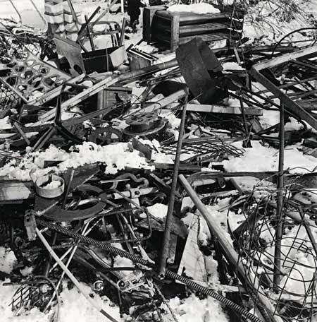 Junk yard in Ghost Ranch