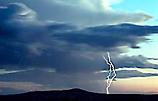 lightning near la bajada