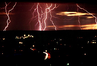 santa fe lightning