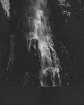 fairy falls, wyoming